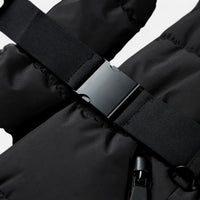 Manteau matelassé cintré avec ceinture