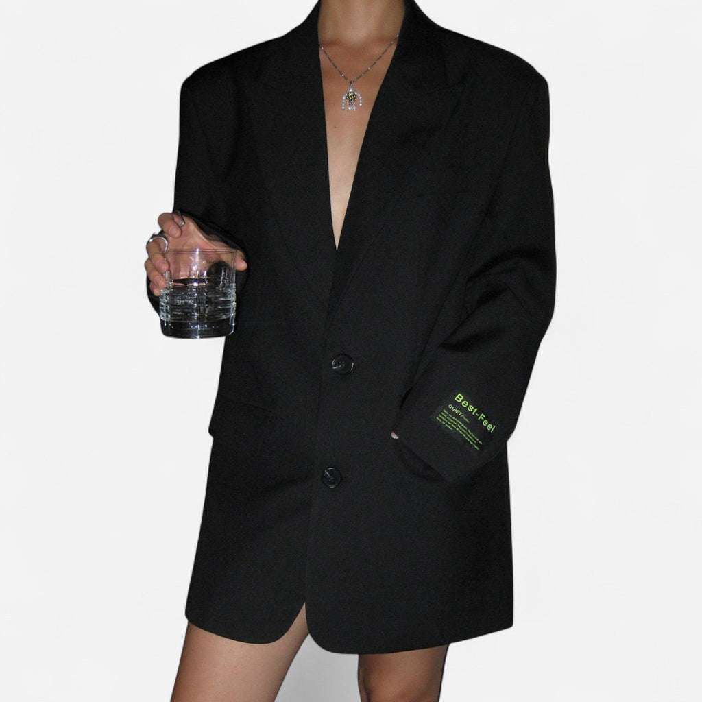 Blazer oversize long