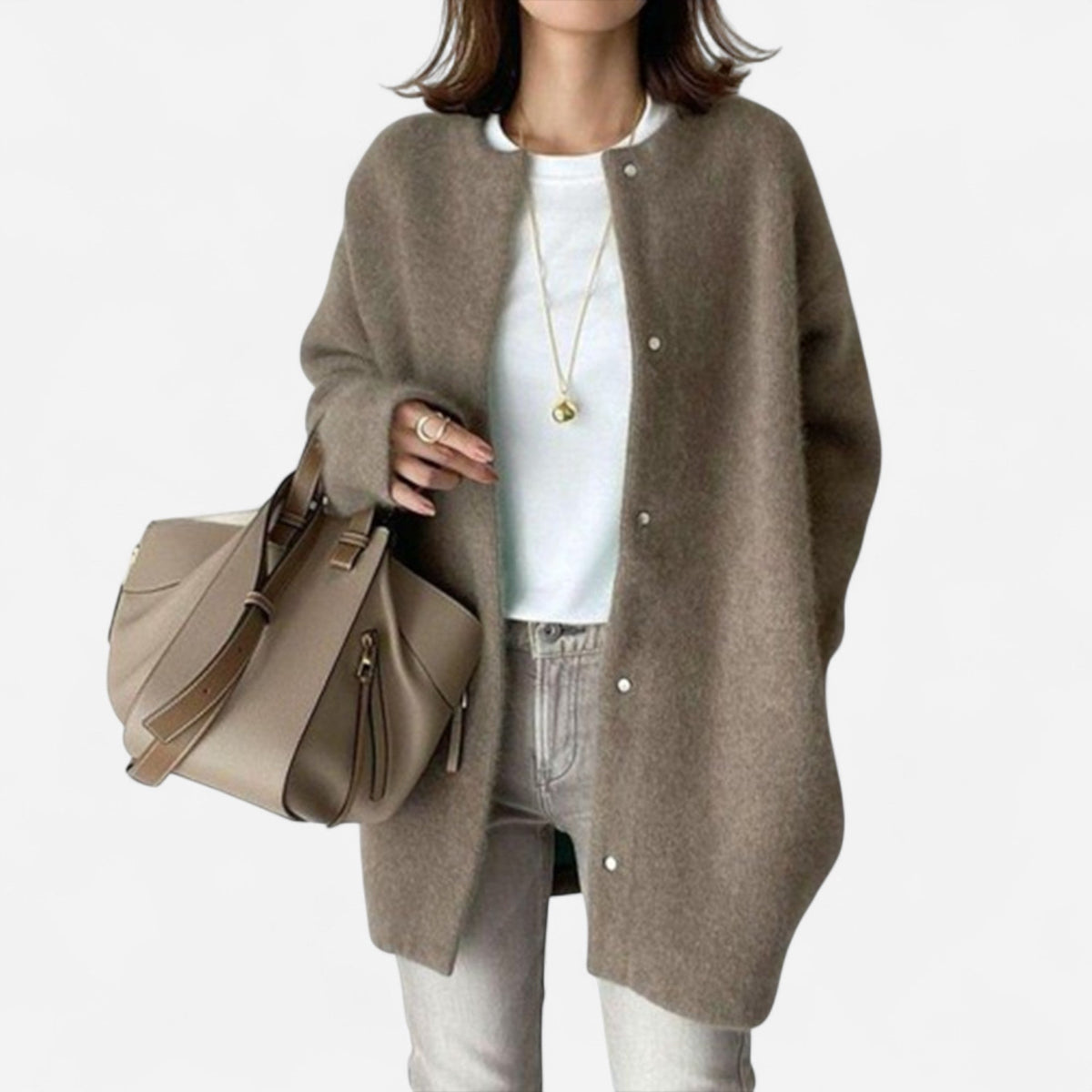 Cardigan en cachemire à boutons