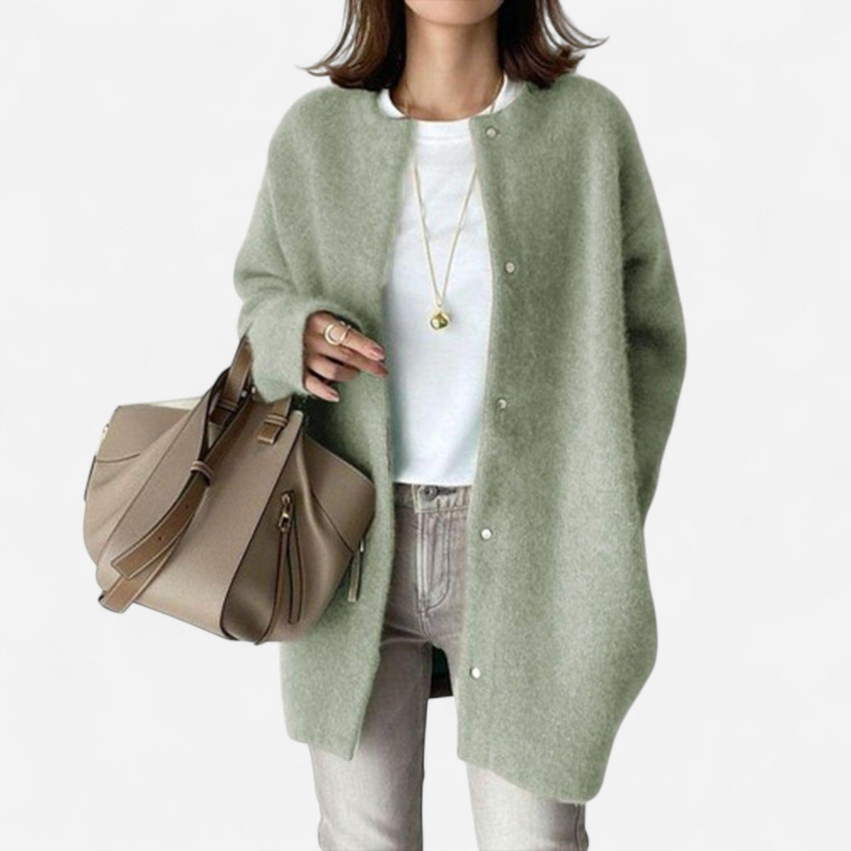 Cardigan en cachemire à boutons