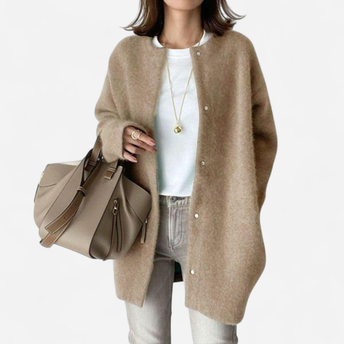 Cardigan en cachemire à boutons
