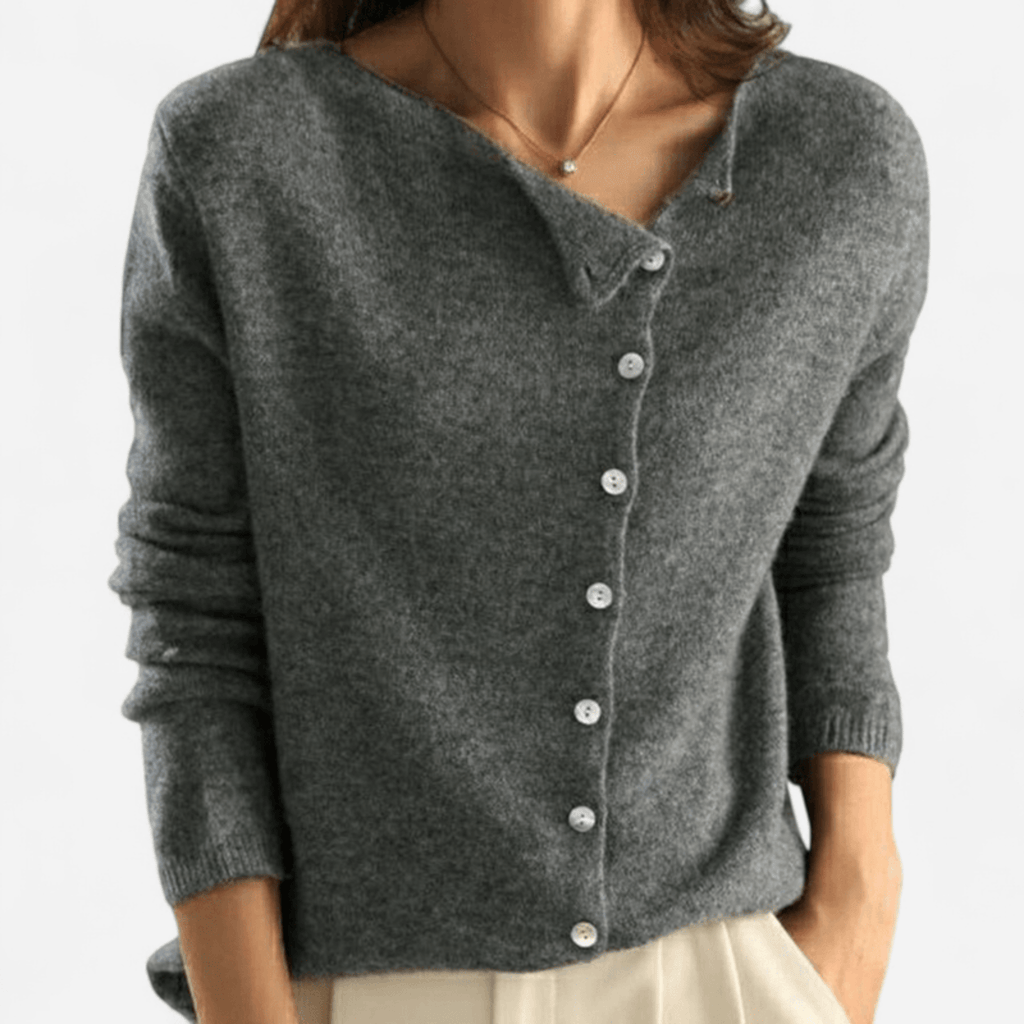 Cardigan en laine à boutons