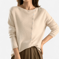 Cardigan en laine à boutons