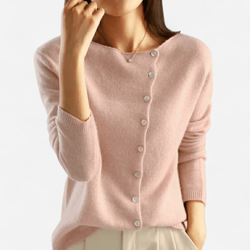 Cardigan en laine à boutons
