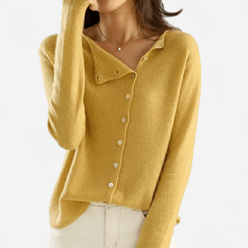 Cardigan en laine à boutons