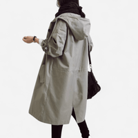 Imperméable à capuchon