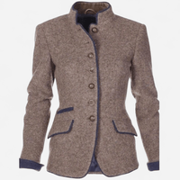 Blazer cintré en lainage