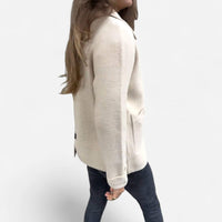 Cardigan épais à col montant