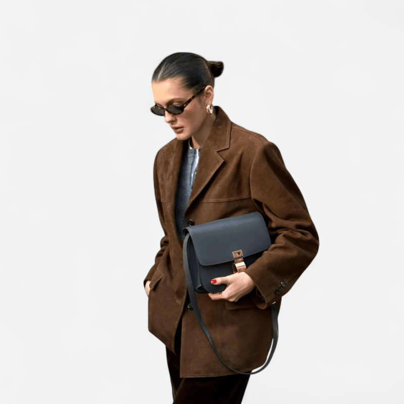 Blazer en suède