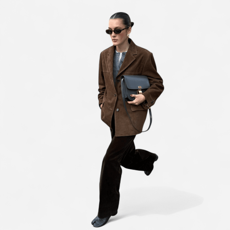 Blazer en suède