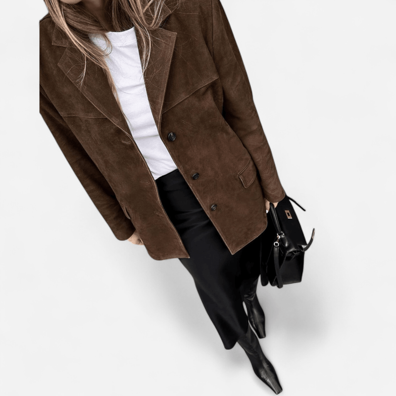 Blazer en suède