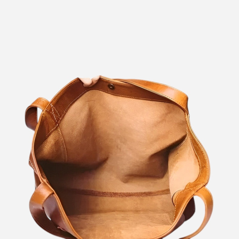 Sac fourre-tout souple en cuir