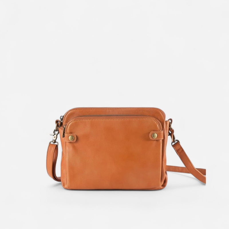 Sac à main en cuir à multiples poches