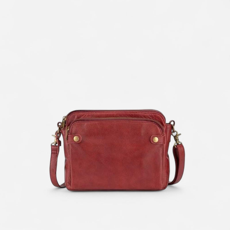 Sac à main en cuir à multiples poches