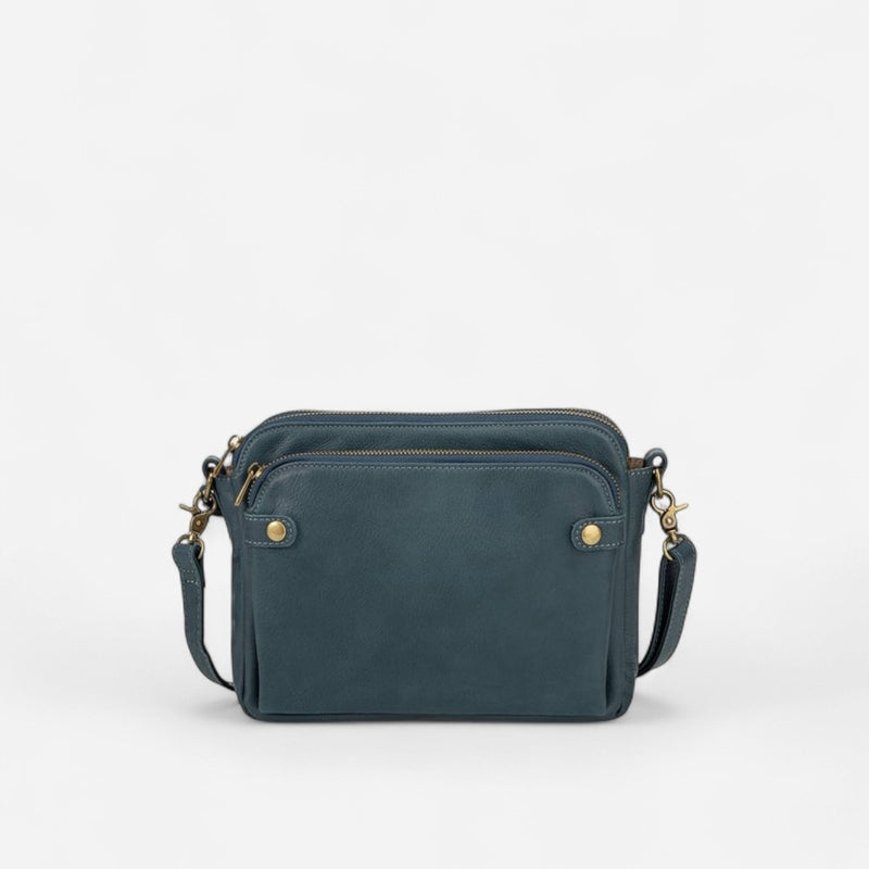 Sac à main en cuir à multiples poches