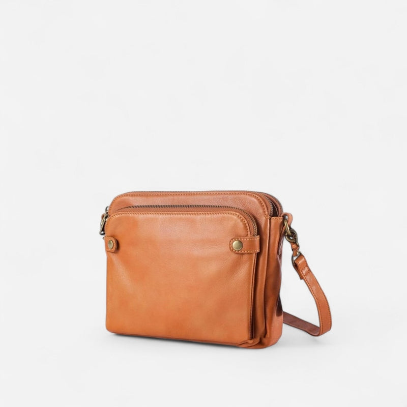 Sac à main en cuir à multiples poches