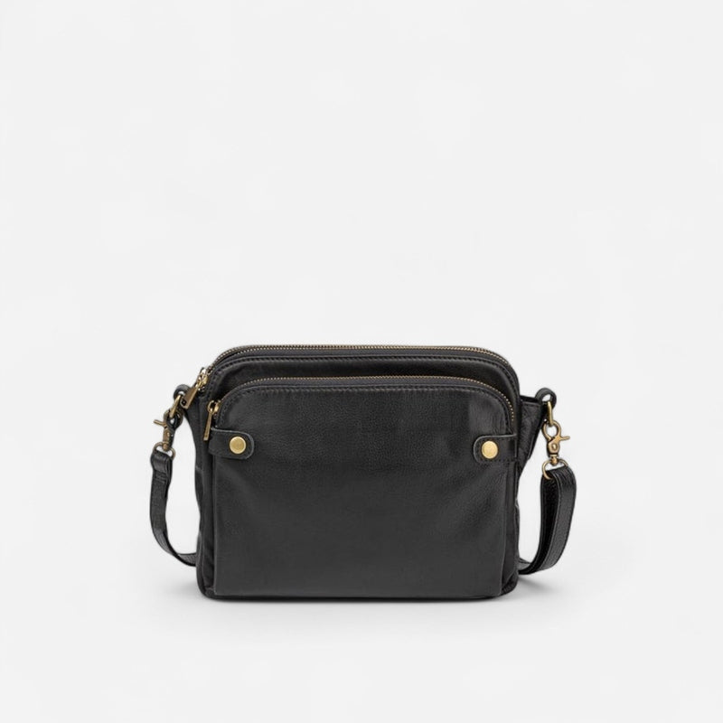 Sac à main en cuir à multiples poches