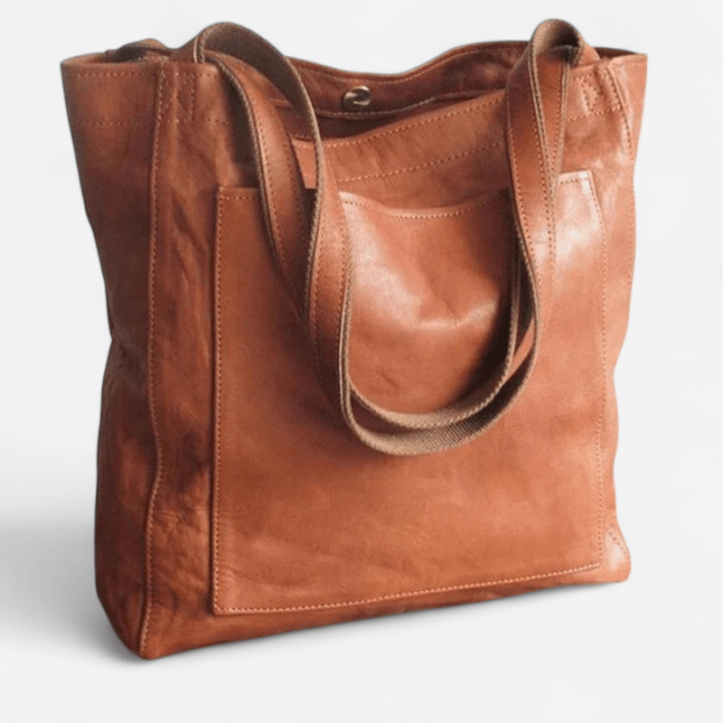 Sac fourre-tout en cuir grand format
