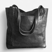 Sac fourre-tout en cuir grand format
