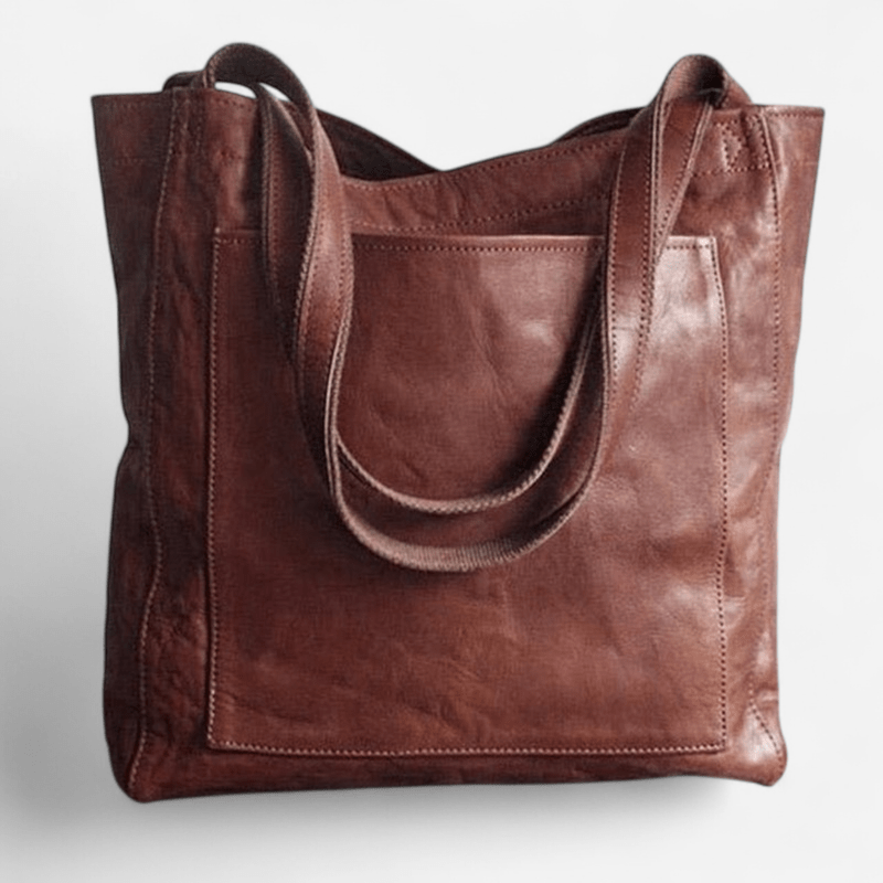 Sac fourre-tout en cuir grand format