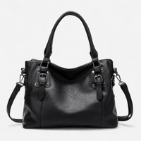 Sac à bandoulière en cuir à poches