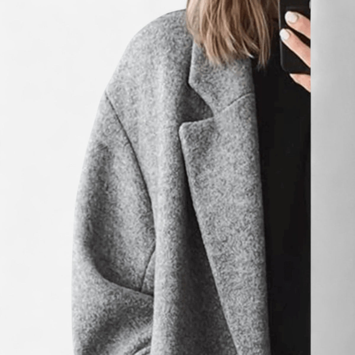 Manteau long oversize