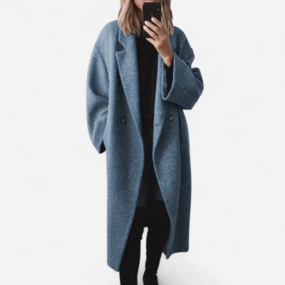 Manteau long oversize