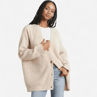 Cardigan long en cachemire