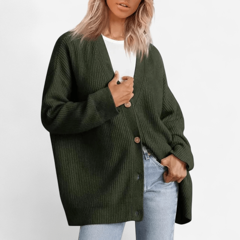 Cardigan long en cachemire
