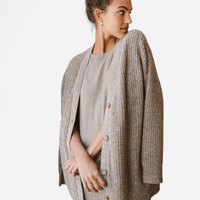 Cardigan long en cachemire