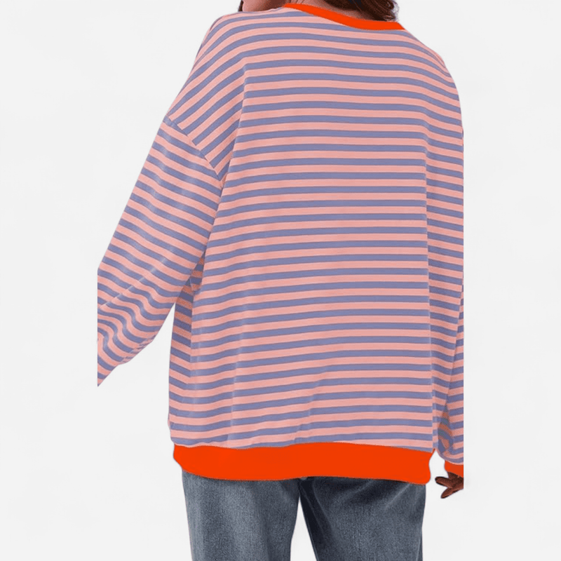 Chandail rayé oversize