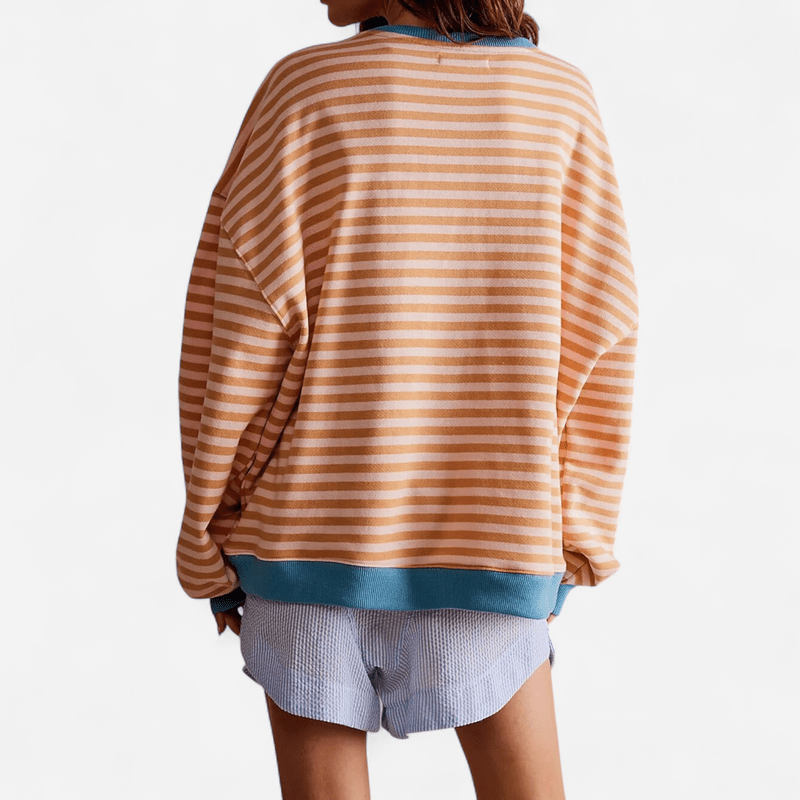 Chandail rayé oversize