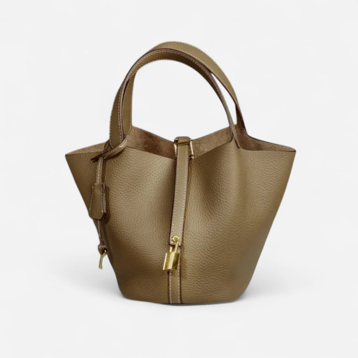 Sac fourre-tout en cuir véritable