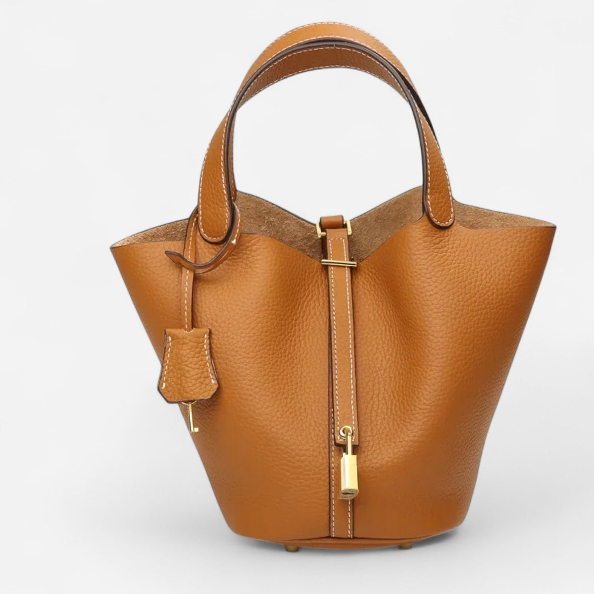 Sac fourre-tout en cuir véritable