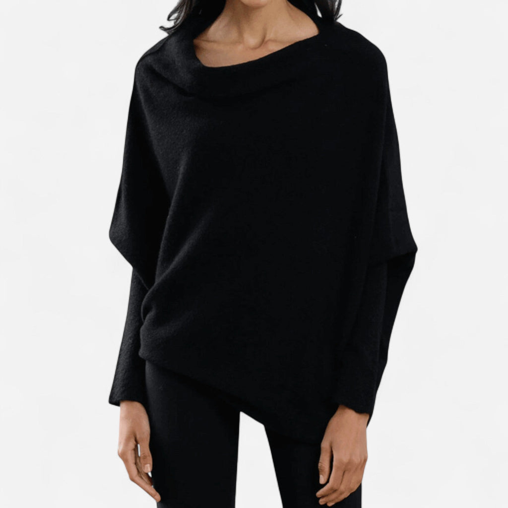 Chandail asymétrique épaule dénudée