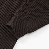 Robe longue plissée à haut en tricot