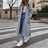 Manteau kangourou matelassé à capuchon